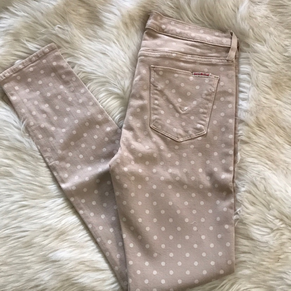 Hudson Polkadot jeans